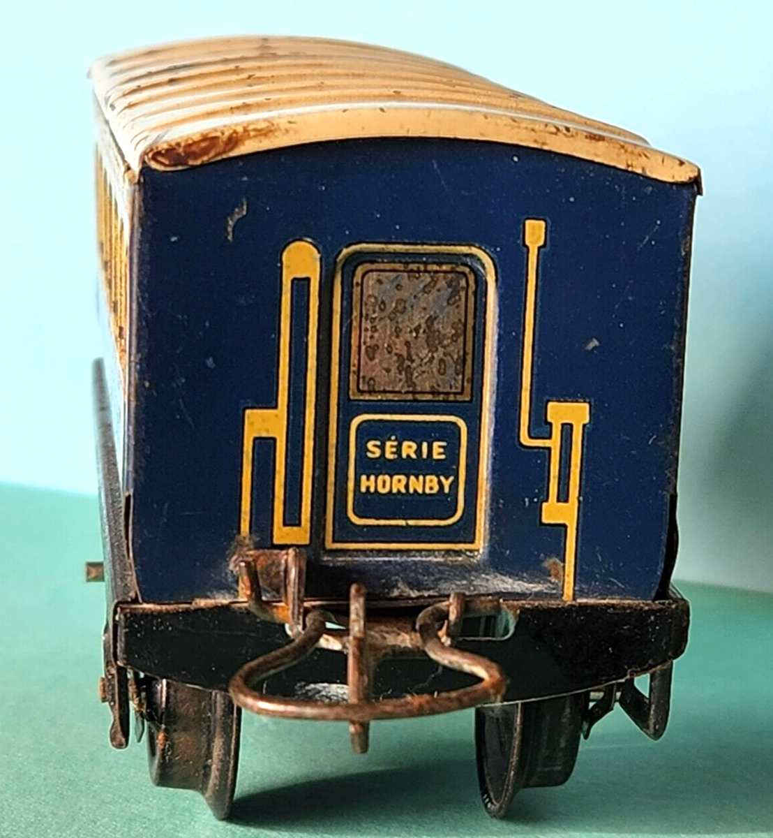 Wagon Pullman Hornby - Train électrique Meccano - Fabriqué En France 1940/50