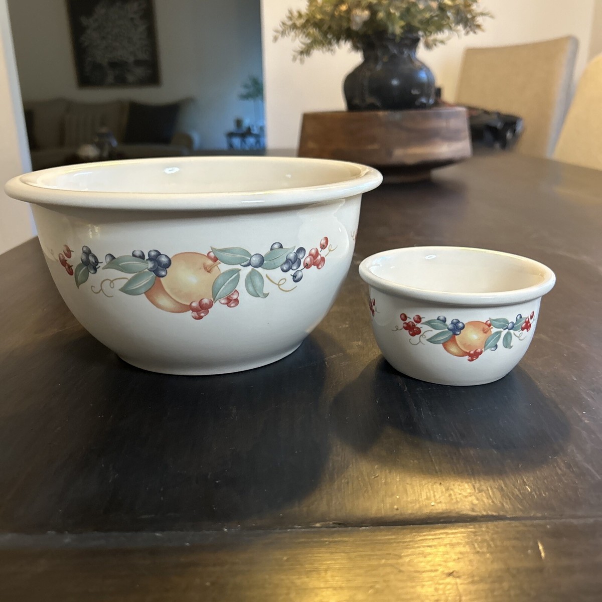 Corning Corelle Coordinates Stoneware Abundance Fruit Qt Oz