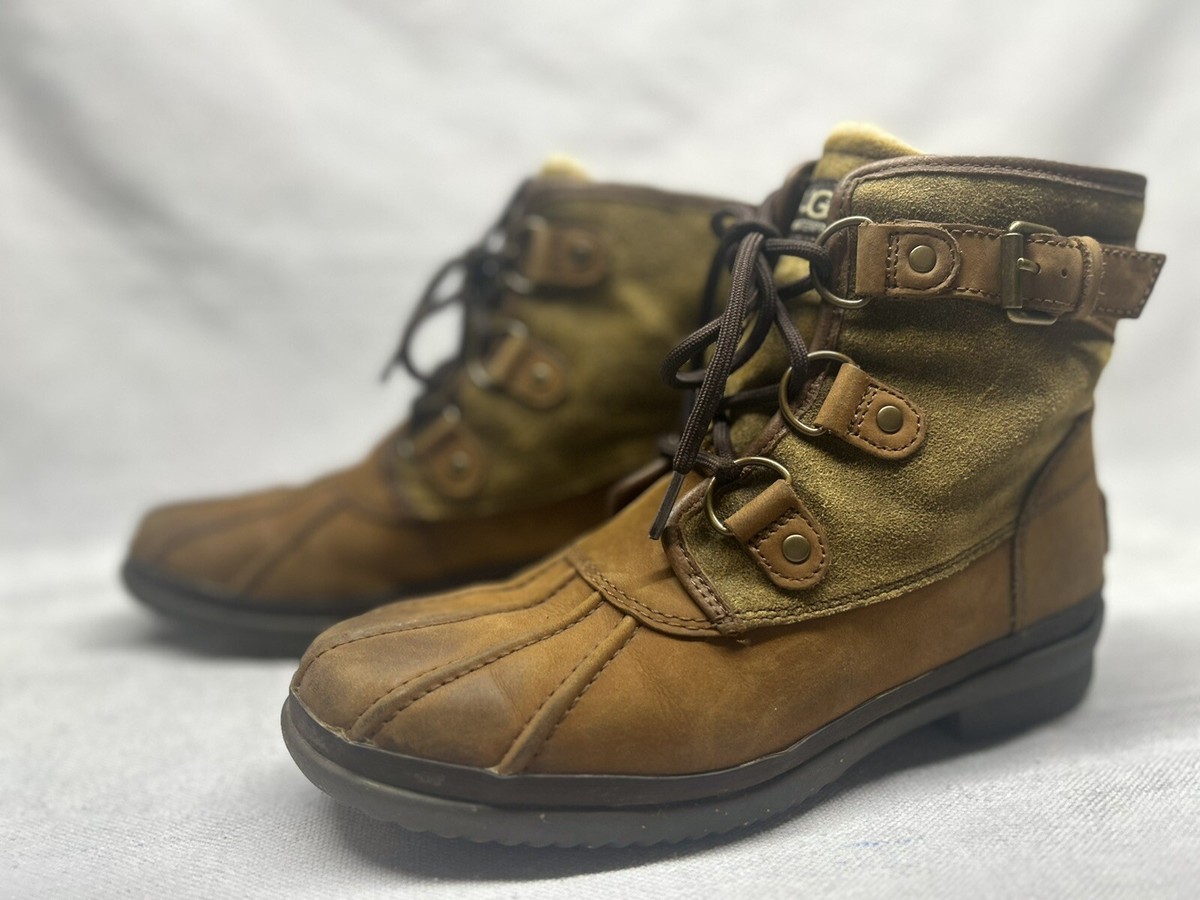 UGG Cecile Womens Size 7.5 Brown Classic Outdoor Waterproof 