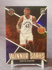 Pascal Siakam 2022-23 Donruss Optic WINNER STAYS HOLO PRIZM Insert #3