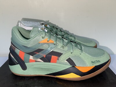 Puma TRC Blaze Court X Black Fives Dusty Forest Sample 377583-02 Sz 12 PROTOTYPE