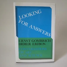 1993 "Looking For Answers"-Gombrich/Eribon, Harry N. Abrams Inc. HC DJ VG