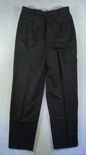 Talbots Dress Pants Womens 8 Charcoal 100 Wool Fully Lined Side Zipped Vintage