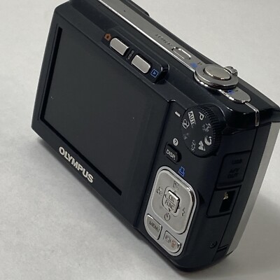 Olympus FE-310 8.0MP Digital Camera Optical Zoom 8x -Black READ