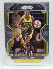JEWELL LOYD AUTOGRAPH SIGNED 2022 PANINI PRIZM WNBA CARD SEATTLE STORM #77