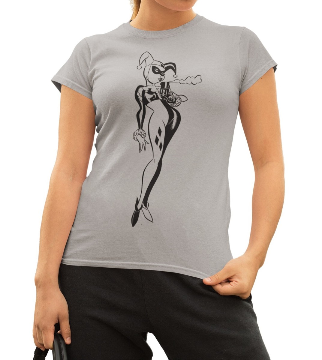 T-shirt Harley Quinn - Logo | Idées de cadeaux originaux T-shirt Harley Quinn - Logo | Idées de cadeaux originaux