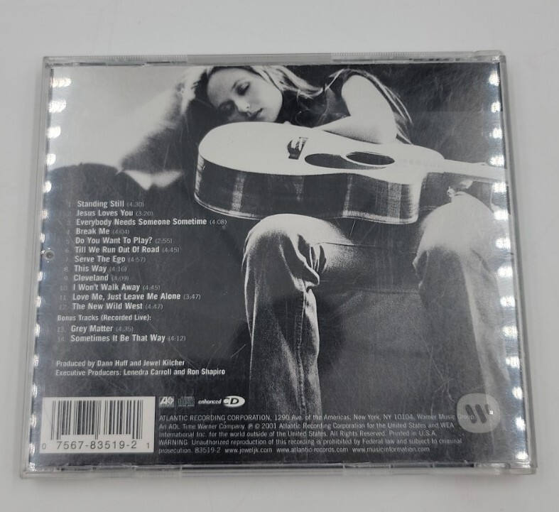 Jewel: This Way (CD 2001) 14 Songs ( 2 Bonus Live Tracks) Atlantic
