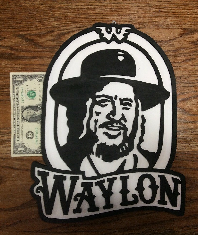 Waylon Jennings Sign