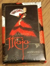 Jabonera de colección Maja Jabon por Myrurgia ESPANA 3 1/6 OZ España Barcelona NUEVO