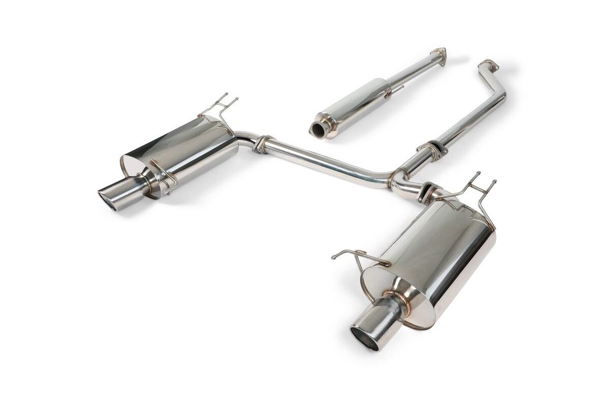 Yonaka 2009-2014 Acura TSX 2.4L K24Z3 Catback Exhaust Kit A Yonaka 2009-2014 Acura TSX 2.4L K24Z3 Catback Exhaust Kit A