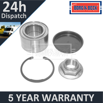 Fits Renault Master Vauxhall Movano Wheel Bearing Kit Rear Borg & Beck