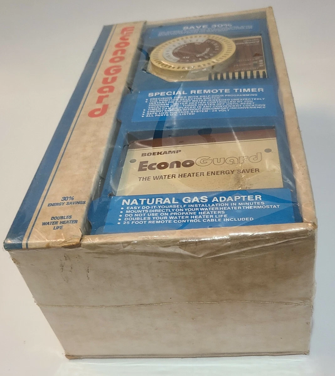 Special Remote Timer, Boekamp Econoguard, The Water Heater Energy Saver |  eBay