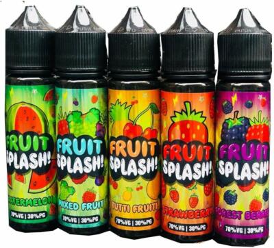 Fruit Splash Shortfill E-Liquid Vape Juice 70/30 High VG Bargain Cheap  Value