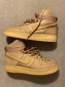 tan leather high tops