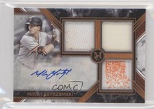 2022 Topps Museum Collection Copper /25 Mike Yastrzemski #SWTRA-MY Auto 12pd