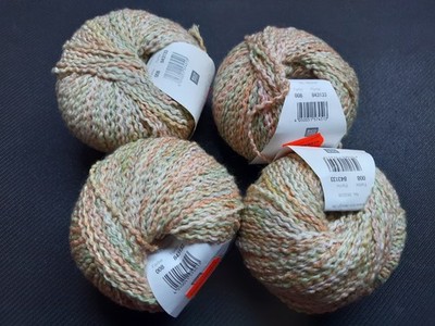 4 x Rico * Wolle * creatice Cotton * ZickZack * 4 x 50 Gramm * Farbnr. 008