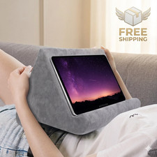 Multi-Angle Pillow for iPad Phone Tablet Read Holder Stand Foam Lap Rest Cushion