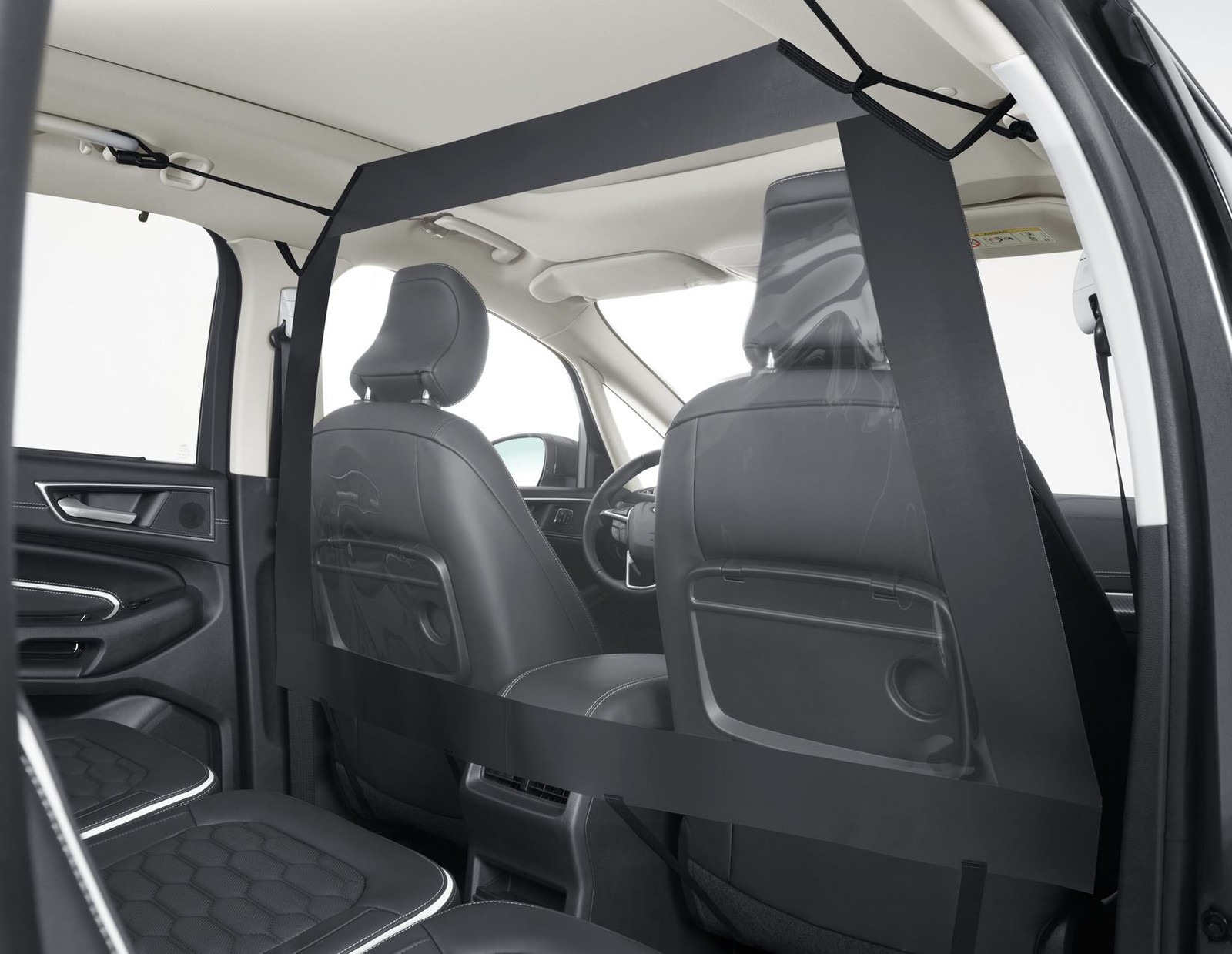 Cloison de séparation souple Ford écran de protection transparent Premium