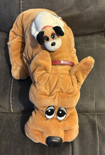 Vintage 1985 Pound Puppies Large Tan Brown 19" Stuffed Animal Plush Tonka  Pup