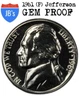 1961 (P) Jefferson Nickel GEM PROOF *JB's Coins*