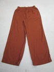 Old Navy Pants Womens M Linen Wide Leg Coastal Travel Palazzo Comfort Waistband