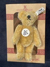 STEIFF Club Teddy Bear 1997/98 Blond Mohair 4 Replica 1922 NIB W/COA