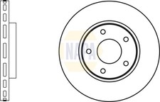 Disque de frein Nissan Pulsar
