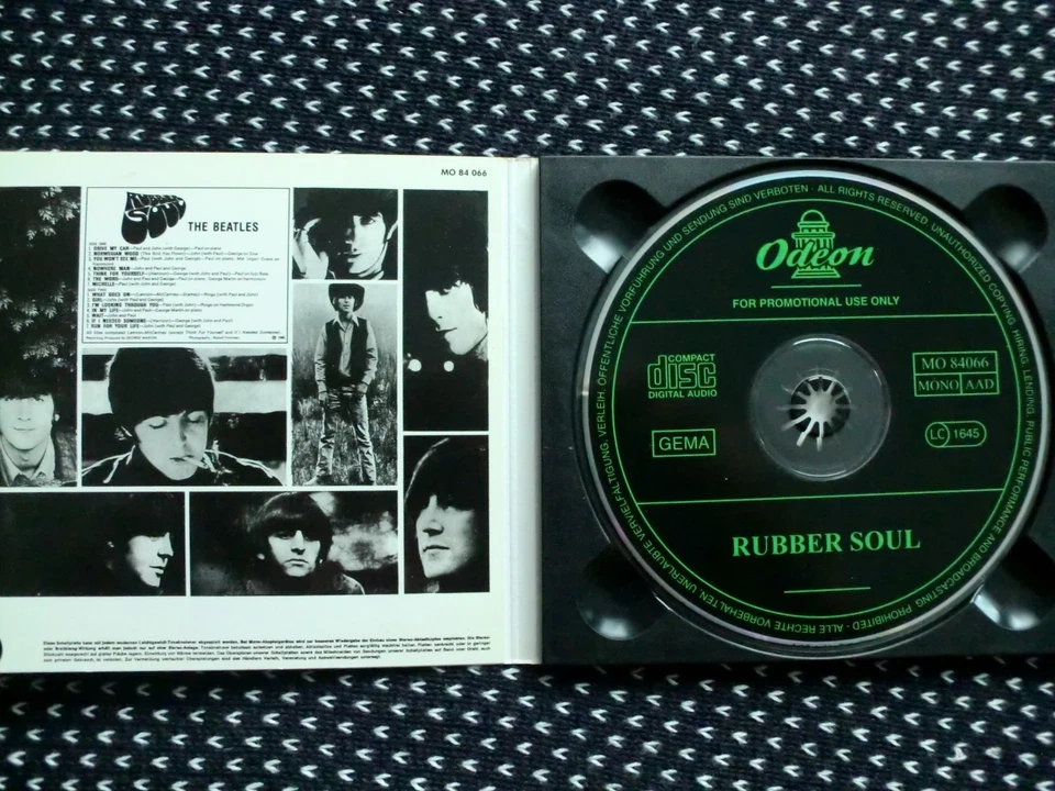The Beatles – Rubber Soul Mono CD Germany Bonus Tracks NM Digipak Promo - Bild 4 von 4