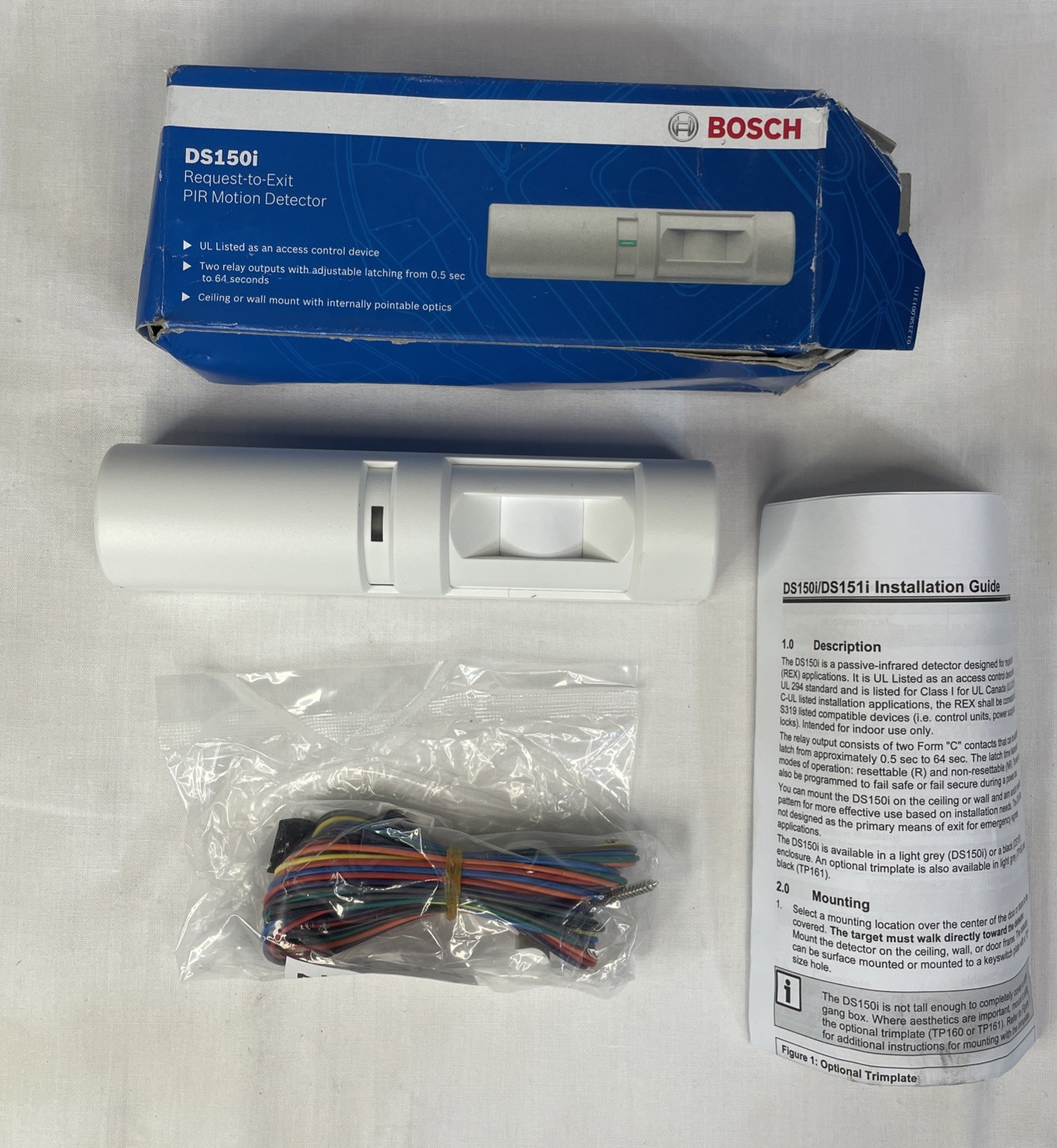 Bosch DS150i Request to Exit REX PIR Detector Access Control Sensor