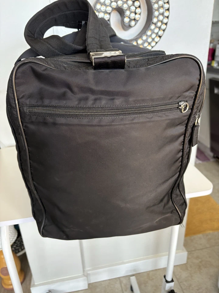 “Prada” Duffel Bag  & Lock & key - Image 3 of 4