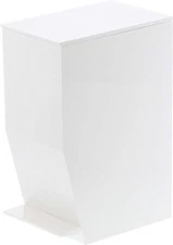 Yamazaki trash box pedal toilet pot tower white 3385