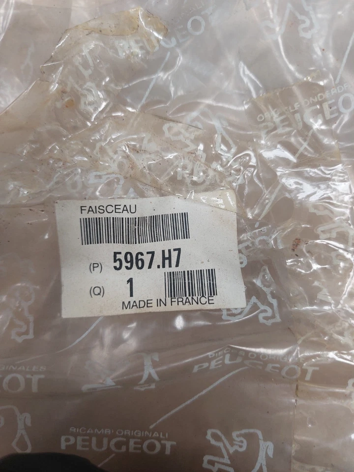 NUOVO ORIGINALE PEUGEOT 405 HT SET CAVI ACCENSIONE COD.: 5967H7 - Immagine 2 di 2