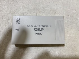 NEC PC-FX Console System with box Backup memory BATTLE HEAT Retro game Tested JP