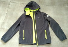 ICEPEAK Übergangs Jacke Softshelljacke Jungen Kinder  Größe: 164 Grau/neon