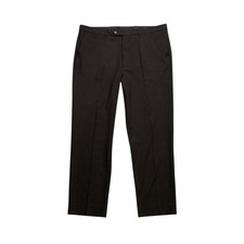 Nautica Pants Mens 43 Long Black Modern Fit Stretch Flat Front Suit Dress Formal