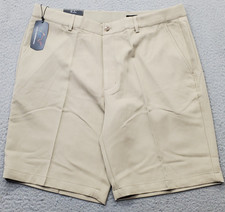 Greg Norman Golf Shorts Mens 36 Tan Performance Classic Fit Waistband G7XLH538