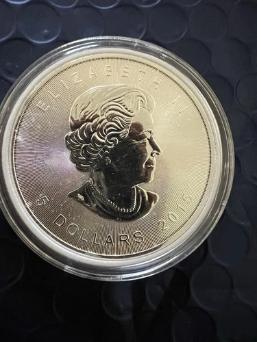 2015 Canadian Silver Maple Leaf 1 oz — photo from the most recent tracked eBay sale