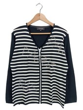 FUTURA MODA Blouson Damen Jacke Gr. DE 38 schwarz-weiß Casual-Look