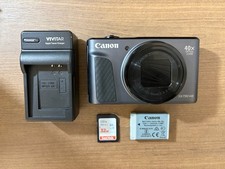 Canon Powershot Sx730 HS Black Digital Camera 20.3 MP with SD Battery Charger
