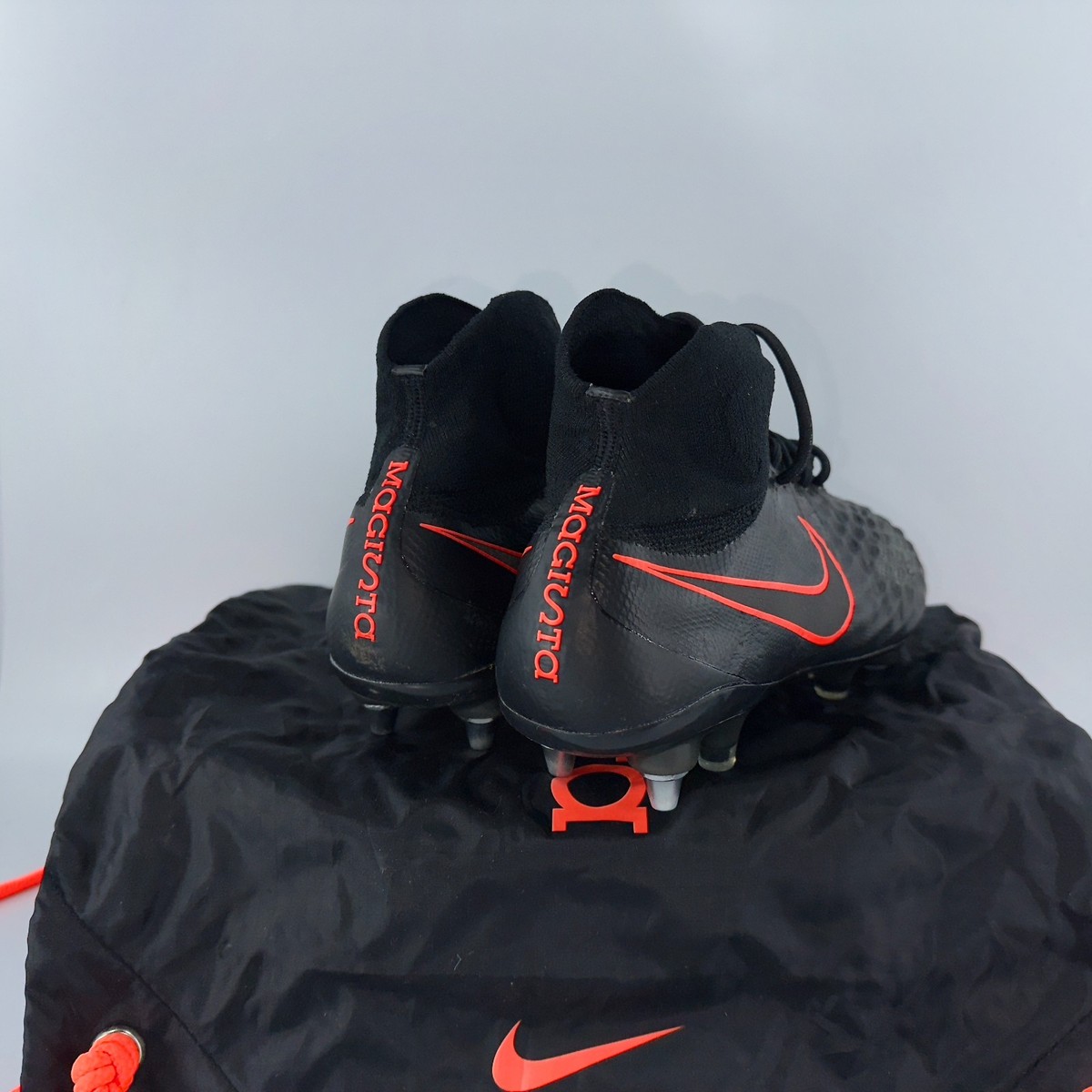 Nike Magista Obra II SG 844596-008 Elite US7.5 UK6.5 Black Men's