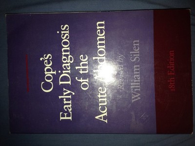Cope's Early Diagnosis of the Acute Abdomen