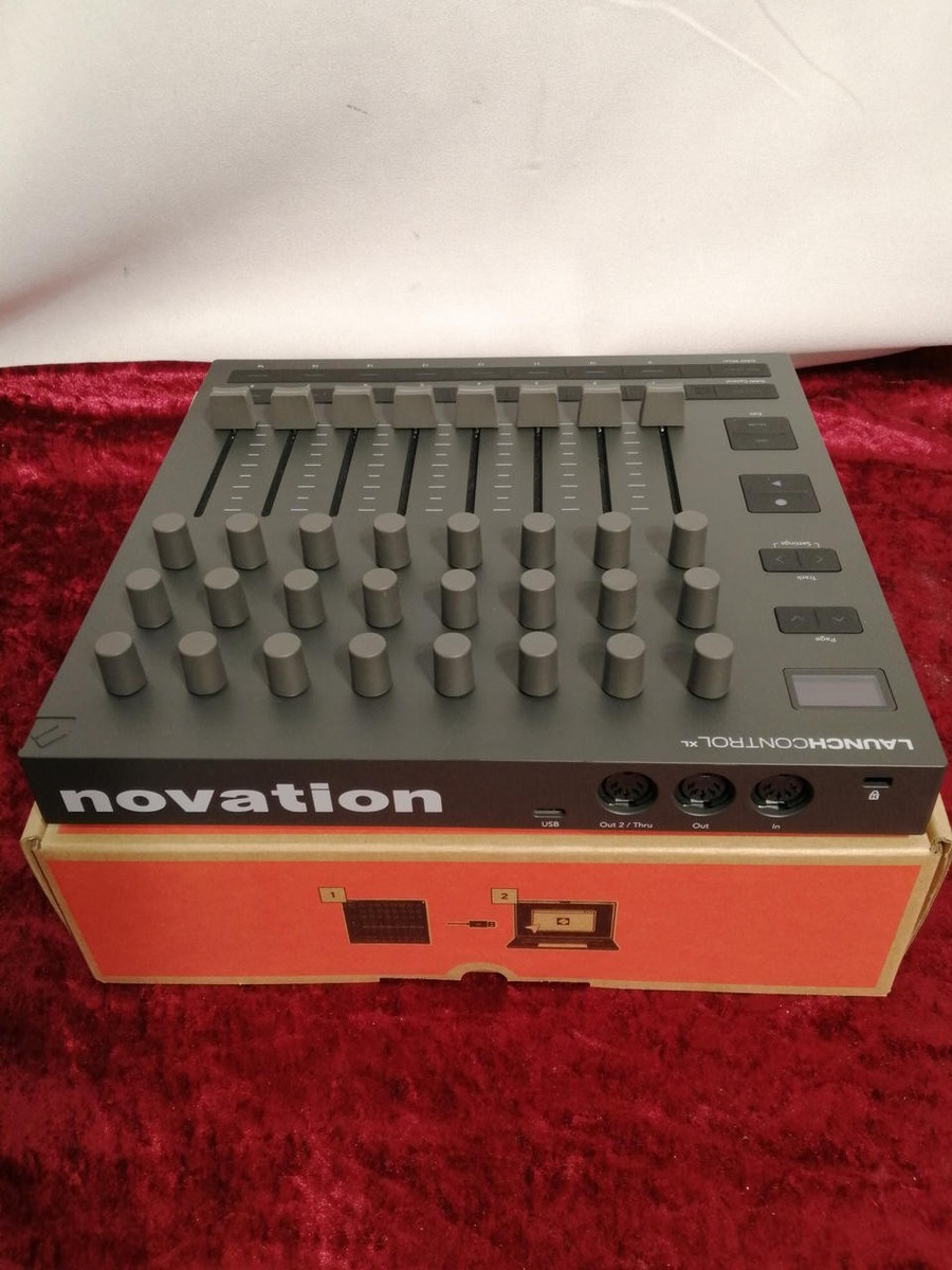 Novation Launch Control XL MK3 MIDI Controller OLED w/ Box Tested