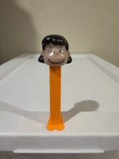 Vintage PEZ Peanuts Lucy van Pelt Dispenser Orange Stem Collectible