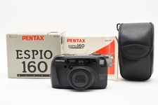  Top MINT in Box PENTAX ESPIO 160 35mm Film Camera Point  Shoot black Fr JAPAN