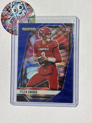 2025 Panini Prizm Draft Picks #49 Tyler Shough Prizms Blue Wave #/299