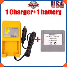   1 Battery 68300900  Hetronic UCH-2 Charger 12/24V For HETRONIC Remote Control