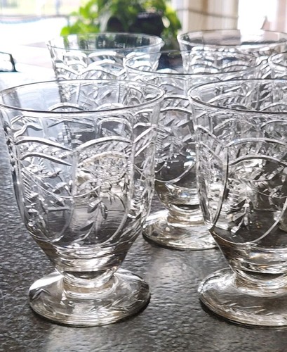11 Pieces ROCK SHARPE Juice / Water Glasses 4 inches 9 ounces Great Condition - Picture 7 of 11