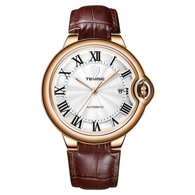 Luxe   Montre Royale Bleu Casual Mechanical Men's Watch