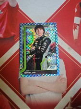2025 Topps Chrome Formula 1 Blue Checker Flag Refractor Cian Shields /150