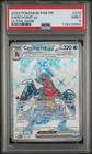 Carte Pokémon Carchacrok EX Téracristal 219/182 Faille Paradoxe FR PSA 9